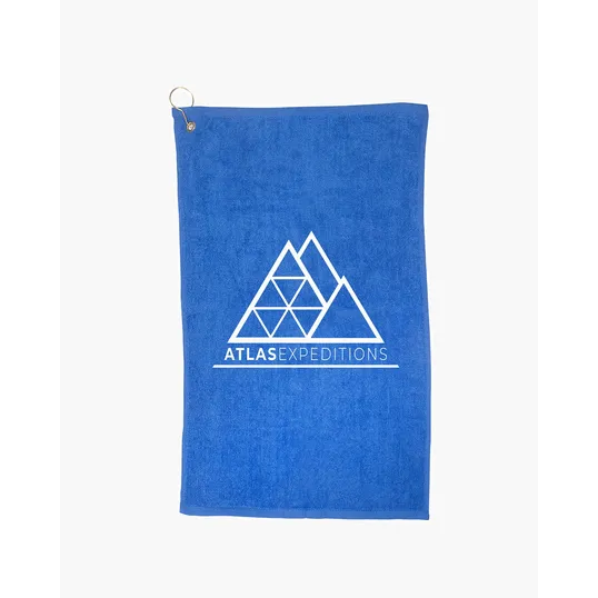 Golf Towel with Grommet and Hook — view 7
