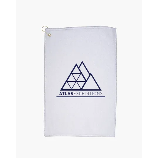 Golf Towel with Grommet and Hook — view 8