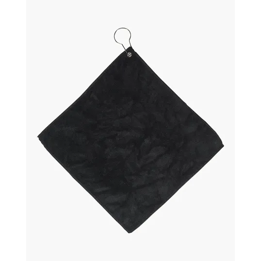 Microfiber Golf Towel With Grommet And Hook