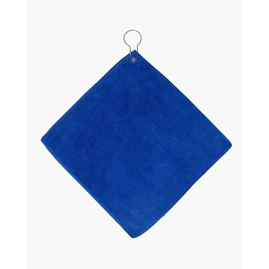 Microfiber Golf Towel With Grommet And Hook — view 2