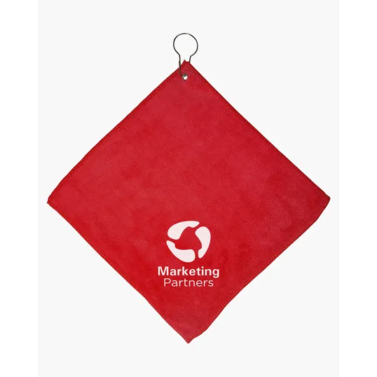 Microfiber Golf Towel With Grommet And Hook — view 9