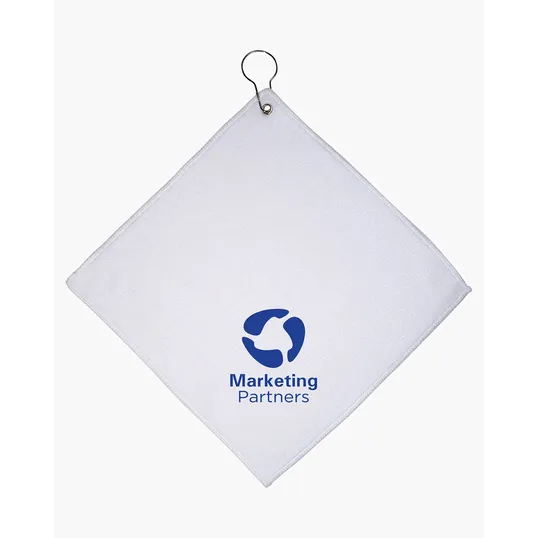 Microfiber Golf Towel With Grommet And Hook — view 10