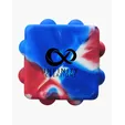 Prime Line Push Pop Bubble Cube Fidget Sensory Toy — view 43