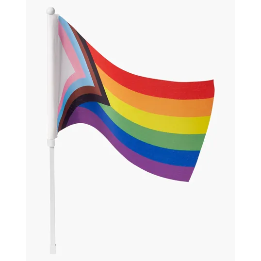 Rainbow Pride LGBTQ+ Handheld Flag