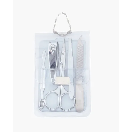 Translucent Five-Piece Manicure Pouch