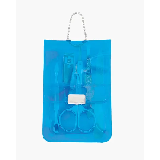 Translucent Five-Piece Manicure Pouch — view 2