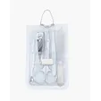 Translucent Five-Piece Manicure Pouch