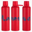 Avento 25 oz Recycled Aluminum Bottle with Silicone Loop — view 4