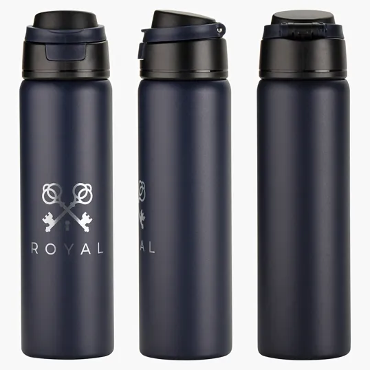 Cabrio 24 oz Recycled Stainless Steel Vacuum Insulated Bottle — view 3