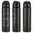 Cabrio 24 oz Recycled Stainless Steel Vacuum Insulated Bottle — view 2