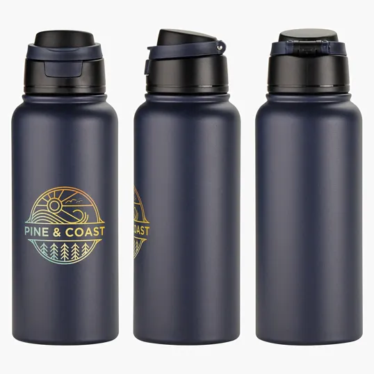 Cabrio 32 oz Recycled Stainless Steel Vacuum Insulated Bottle — view 3