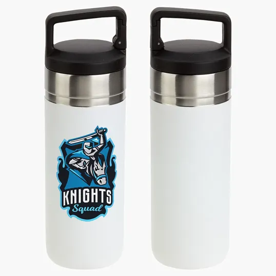 Ariel Dante 20 oz Vacuum Insulated Bottle with Carabiner Lid — view 3