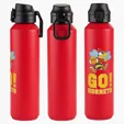 Nexus 27 oz Recycled Aluminum Bottle with Flip-Top Lid and Carabiner — view 12