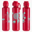Switchback 27 oz RPET Bottle with Snap-Top Lid & Carabiner — view 4