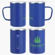 Ariel Caldron 22 oz Enamel-Lined Iron Mug — view 3