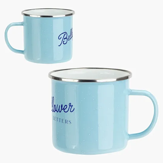 Ariel Foundry 16 oz Enamel-Lined Iron Coffee Mug — view 2