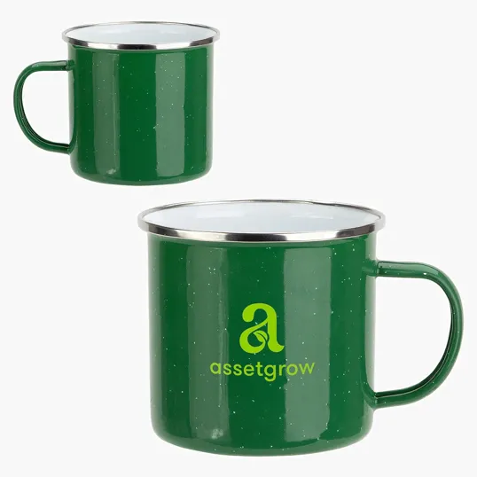 Ariel Foundry 16 oz Enamel-Lined Iron Coffee Mug — view 5