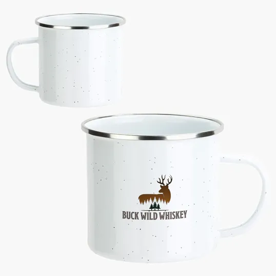 Ariel Foundry 16 oz Enamel-Lined Iron Coffee Mug — view 7