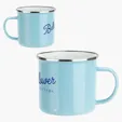 Ariel Foundry 16 oz Enamel-Lined Iron Coffee Mug — view 2