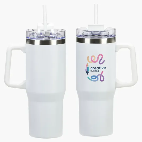Maestro 30 oz Vacuum Insulated Stainless Steel Mug — view 5