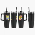 Ariel Medina 30 oz Vacuum Insulated Stainless Steel Mug — view 2