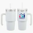 Millenium 20 oz Vacuum Insulated Stainless Steel Mug — view 5
