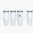 Octava 30 oz Stainless Steel/Polypropylene Mug — view 6
