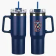 Oceanic 30 oz Stainless Steel Mug with Color-Matching Handle — view 3