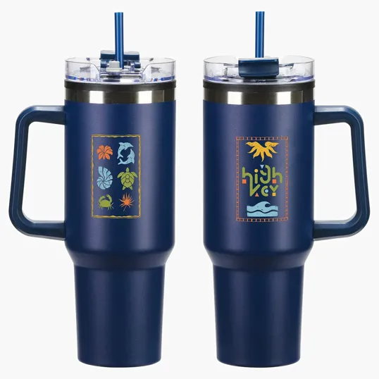 Ohana 40 oz Stainless Steel Mug with Polypropylene Lining — view 3