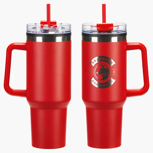 Ohana 40 oz Stainless Steel Mug with Polypropylene Lining — view 4