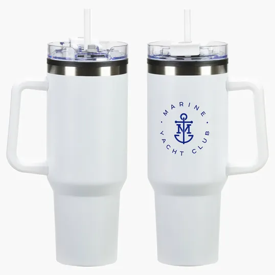 Ohana 40 oz Stainless Steel Mug with Polypropylene Lining — view 5