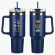 Ohana 40 oz Stainless Steel Mug with Polypropylene Lining — view 3