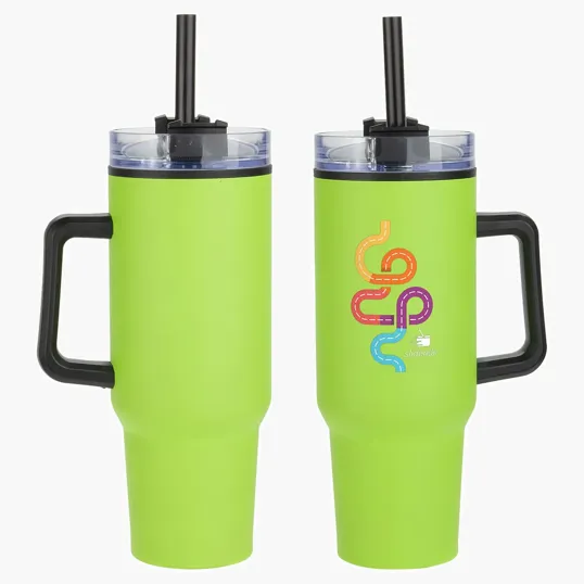 Ariel Outpost 40 oz Stainless Steel Mug with Straw — view 7