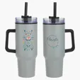 Ariel Outpost 40 oz Stainless Steel Mug with Straw — view 5