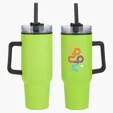 Ariel Outpost 40 oz Stainless Steel Mug with Straw — view 7