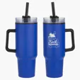 Ariel Outpost 40 oz Stainless Steel Mug with Straw — view 10