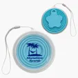 Ariel Groove 9 oz Collapsible Silicone Cup with Lid — view 2