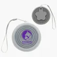 Ariel Groove 9 oz Collapsible Silicone Cup with Lid — view 3