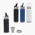 NAYAD® Crusade 28 oz Stainless Steel Vacuum Insulated Bottle with Hidden Cup