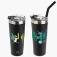 NAYAD® Trouper 22 oz Stainless Double-wall Vacuum Insulated Tumbler with Straw — view 2