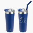 NAYAD® Trouper 22 oz Stainless Double-wall Vacuum Insulated Tumbler with Straw — view 5