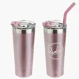 NAYAD® Trouper 22 oz Stainless Double-wall Vacuum Insulated Tumbler with Straw — view 6