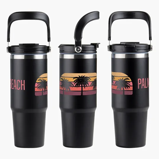 SENSO® Venture DuoFlow 30 oz Vacuum Insulated Stainless Steel Travel Tumbler — view 2