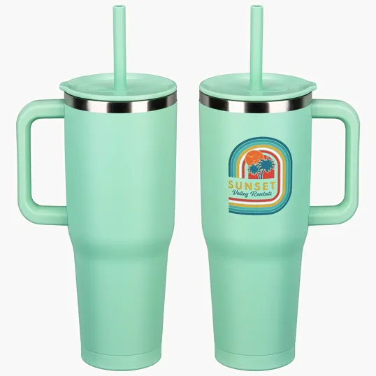 SENSO® Summit 40 oz Insulated Stainless Steel Travel Mug — view 6