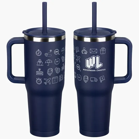 SENSO® Summit 40 oz Insulated Stainless Steel Travel Mug — view 7