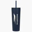 Ariel Bradford 24 oz Vacuum Insulated Stainless Steel Tumbler with Straw — view 4