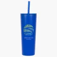 Ariel Bradford 24 oz Vacuum Insulated Stainless Steel Tumbler with Straw — view 6