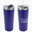 Brighton 20 oz Vacuum Insulated Stainless Steel Tumbler — view 3
