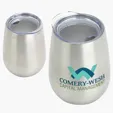 Ariel Cabernet 10 oz Vacuum Insulated Stainless Steel Wine Goblet — view 4