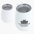 Ariel Cabernet 10 oz Vacuum Insulated Stainless Steel Wine Goblet — view 5